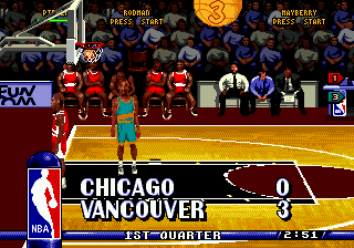 NBA Hang Time (USA) cover art