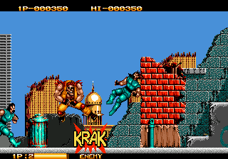 Two Crude Dudes (Europe) cover art