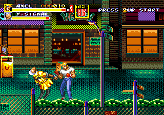 Streets of Rage 2 (USA) cover art