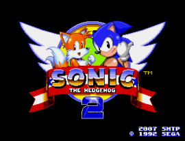 Sonic the Hedgehog 2 (World) (Rev A) [Hack by SMTP v0.50] (~Sonic 2 SMTP) cover art