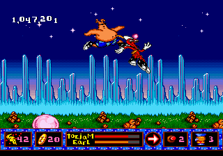 Toe Jam & Earl in Panic on Funkotron (Japan) cover art