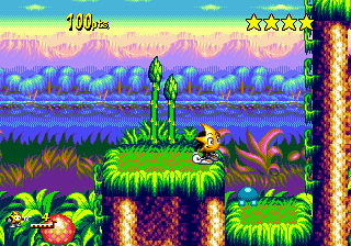 Ristar The Shooting Star Japan cover art