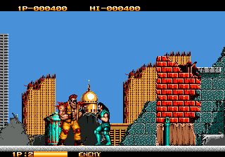 Crude Buster Japan cover art
