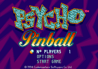 Psycho Pinball Europe En Fr De Es It October 1994 cover art