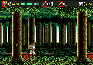Super Shinobi II, The (Japan) cover art
