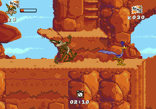 Desert Demolition Starring Road Runner and Wile E. Coyote (USA, Europe) cover art