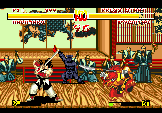 Samurai Shodown (USA) cover art