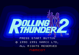 Rolling Thunder 2 (Japan) cover art