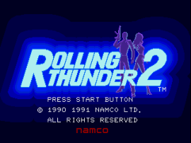 Rolling Thunder 2 (USA) cover art