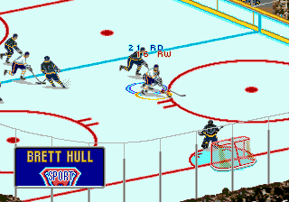 Brett Hull Hockey 95 (USA) cover art