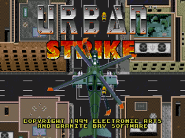 Urban Strike (USA, Europe) cover art
