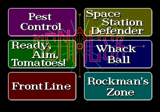Menacer – 6-Game Cartridge (USA, Europe) cover art