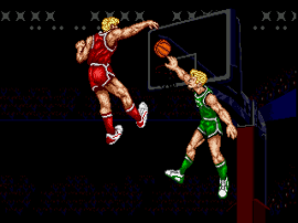 Super Real Basketball (Europe) cover art