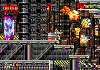 Mega Turrican (Europe) cover art