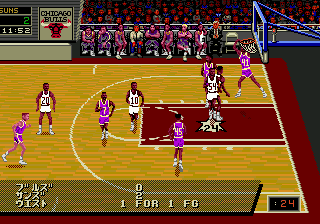 NBA Pro Basketball ’94 (Japan) cover art