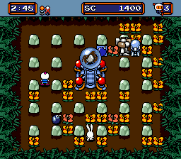 Mega Bomberman Europe cover art