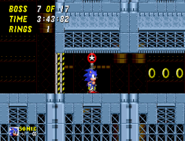 Sonic the Hedgehog 2 (World) (Rev A) [Hack by ColinC10 v1.0] (~Robotnik’s Revenge) (Boss Mode) cover art