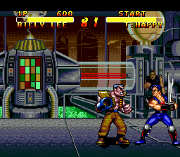 Double Dragon V – The Shadow Falls (USA) cover art