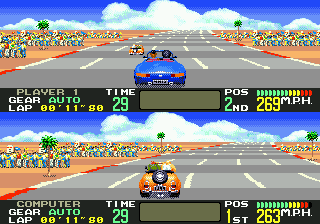 OutRunners (USA) cover art