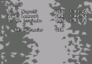Winter Olympic Games (USA) cover art