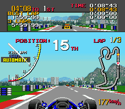 Ayrton Senna’s Super Monaco GP II (USA) (En,Ja) cover art