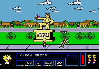 Simpsons, The – Bart vs. the Space Mutants (USA, Europe) cover art