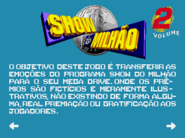 Show do Milhao Volume 2 (Brazil) cover art