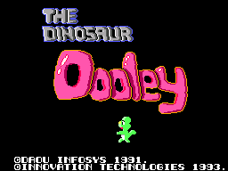 Dinosaur Dooley, The (Korea) (Unl) cover art