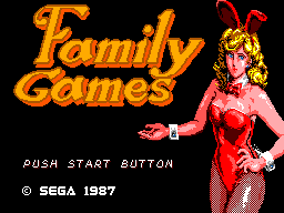 Family Games (Japan) cover art