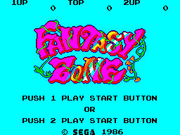 Fantasy Zone (World) (v1.1) (Beta) cover art