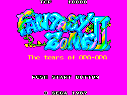 Fantasy Zone II – Opa-Opa no Namida (Japan) cover art