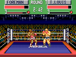 George Foreman’s KO Boxing (Europe) cover art