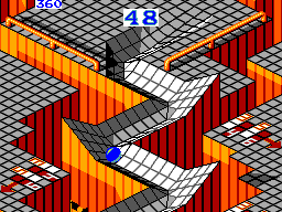 Marble Madness (Europe) cover art