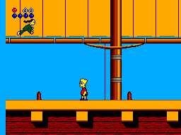 Simpsons, The – Bart vs. The World (Europe) cover art