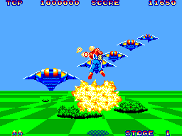 Space Harrier (Japan) cover art