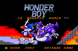 Wonder Boy in Monster World (Europe) (Beta) cover art
