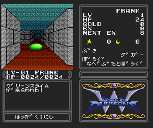 Double Dungeons – W (Japan) cover art