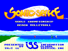 Sonic Spike – World Championship Beach Volleyball (USA)