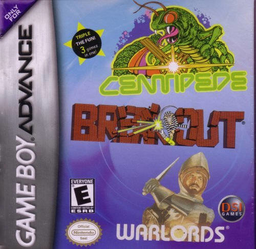 3 Games in One! – Breakout + Centipede + Warlords