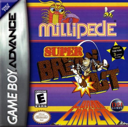 3 Games in One! – Super Breakout + Millipede + Lunar Lander