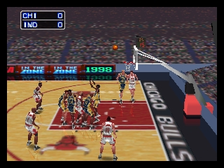 NBA in the Zone ’98 (USA) cover art