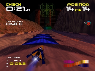 Wipeout 64 (Europe) cover art