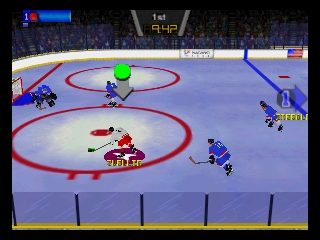 Olympic Hockey 98 (Japan) cover art