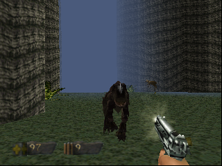 Turok – Dinosaur Hunter (USA) (Rev B) cover art