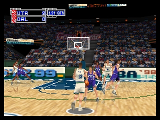 NBA in the Zone ’99 (USA) cover art