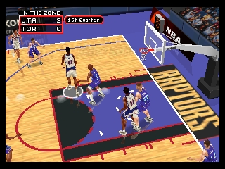 NBA in the Zone 2000 (Europe) cover art
