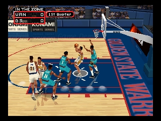 NBA in the Zone 2000 (USA) cover art
