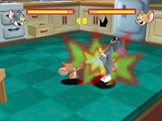 Tom and Jerry in Fists of Furry (USA) cover art