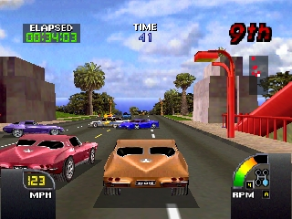 Cruis’n USA (Europe) cover art