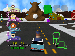 South Park Rally (Europe) cover art